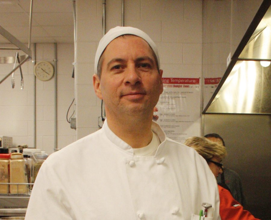 Culinary arts teacher David Ginivisian joined this school last week.
