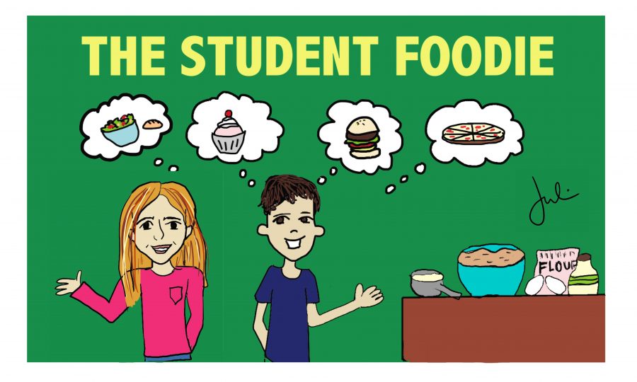 The Student Foodie: This blog follows seasonal trends in culinary arts and offers fun and creative recipes that are easy for anybody to make. Check out more blog posts at theNewtonite.com. Graphic made by Julia Moss.