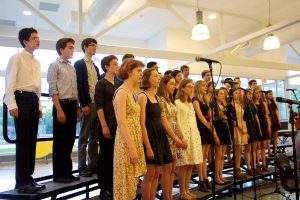 Family Singers performing in POPS Night