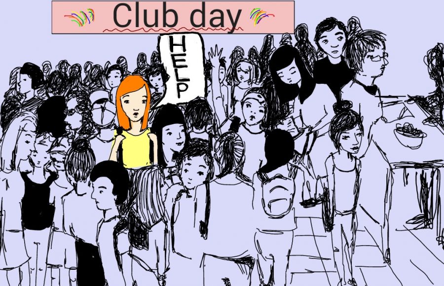 Club day can be frantic, but hopefully youll be able to find what youre looking for! Graphic by Maria Melissa and Mary Solovyeva.