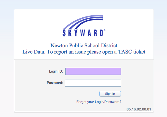 Teachers will use Skyward to record attendance and submit grades, among other functions. 