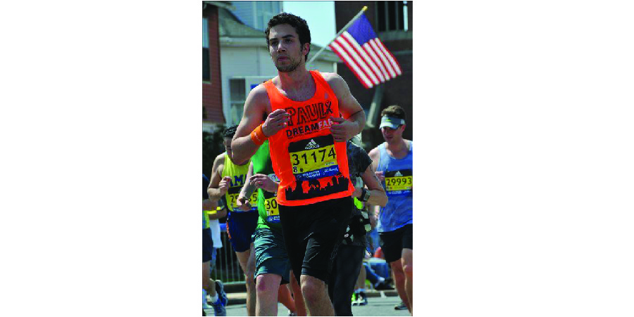 Senior+Paul+Goldfinger+runs+Boston+Marathon+as+four-year+member+of+DreamFar