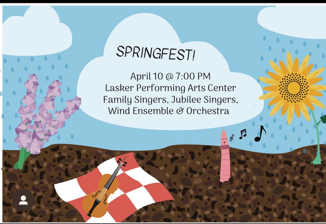 A Springfest information flyer, Friday, April 3 2024.