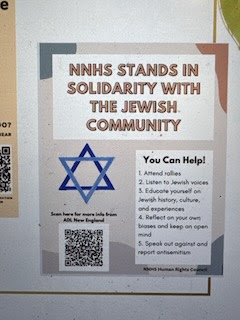 Poster that was torn down, Thursday Nov. 20. 